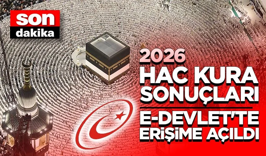 2026 Hac Kura Sonuçları e-Devlet